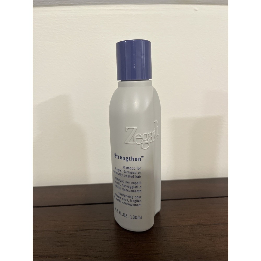 Zegarelli Strengthen Shampoo Fragile Damaged Hair 4.5 Oz Travel HTF Discontinued